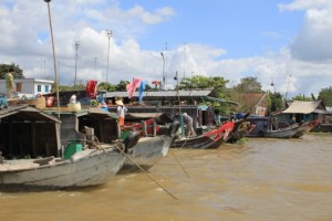 The floating markets